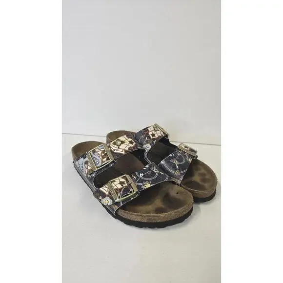 Birkenstock Florida ancient mosaic blue 38 Women's 7 or men's 5 - Picture 4 of 7